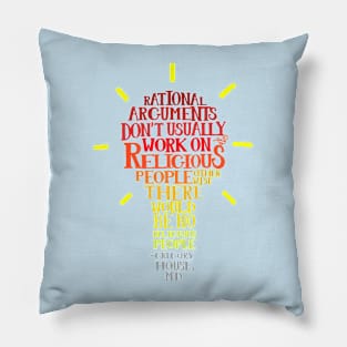 HOUSE M.D. word-cloud (color) by Tai's Tees Pillow