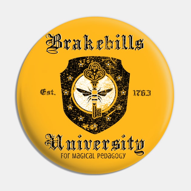 Brakebills University (Distressed) Pin by Nazonian