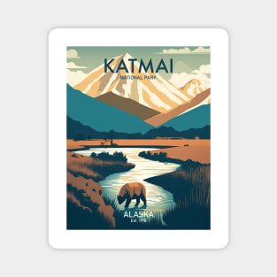 KATMAI NATIONAL PARK Magnet