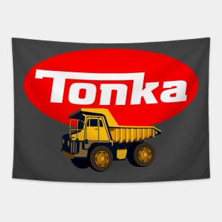 Tonka Truck Tapestry