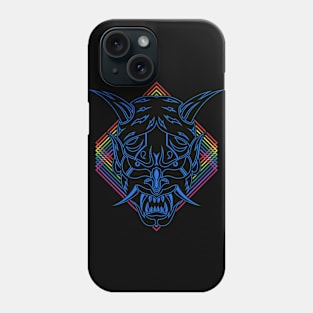 Retro Blue Shinigami Phone Case