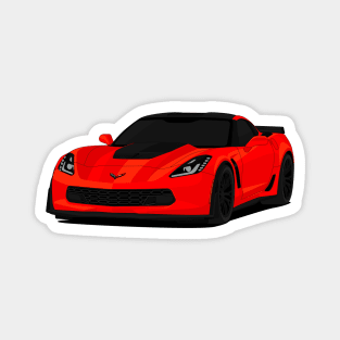 Z06 RED Magnet