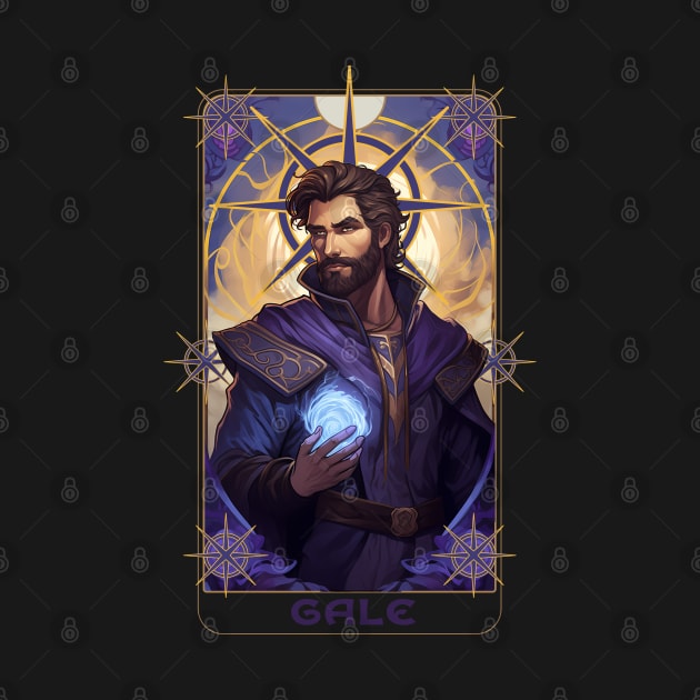 Gale, the Legendary Wizard of Waterdeep. Baldur's Gate 3 inspired funart by MaxDeSanje 