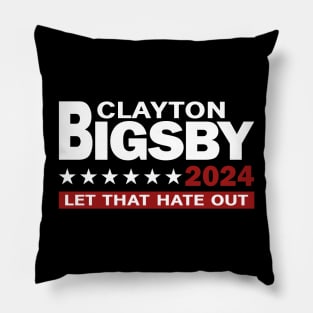 2024 Let That Hate Out Politics Funny Gift Pillow