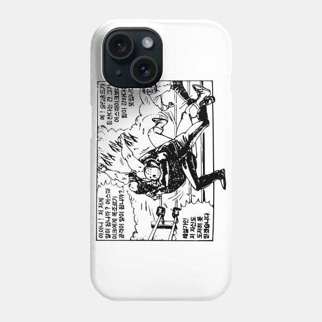 Earthquake vs. Jason Phone Case by retroworldkorea