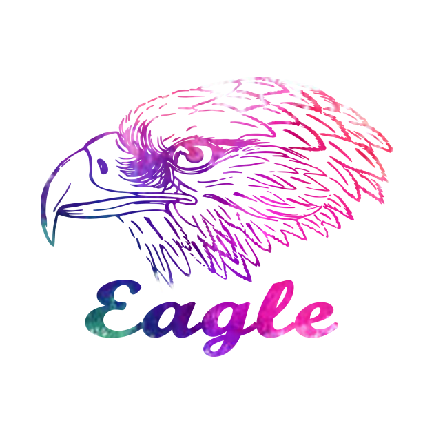 Watercolor Eagle by hudayadi