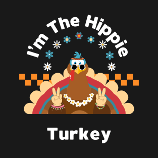 Thanksgiving Matching Family Tee Fun Hippy T-Shirt