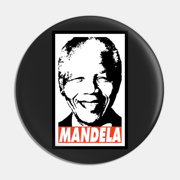 MANDELA Pin by Nerd_art