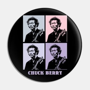 Chuck Berry 1977s Pop Art Pin