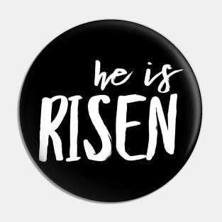 He Is Risen Cool Inspirational Easter Christian Pin