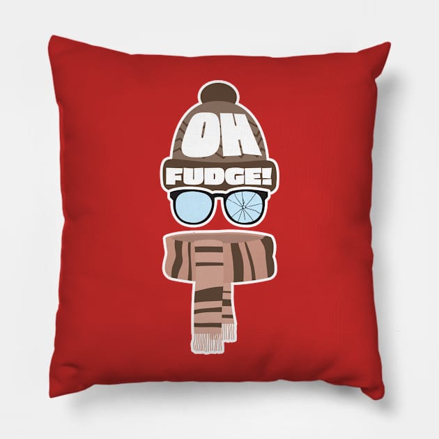 Oh Fudge Pillow by Tee Arcade