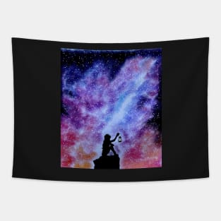 UNDER THE MILK WAY Tapestry