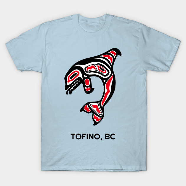 Discover Tofino British Columbia Native American Indian Orca Killer Whales - Orca Killer Whale - T-Shirt