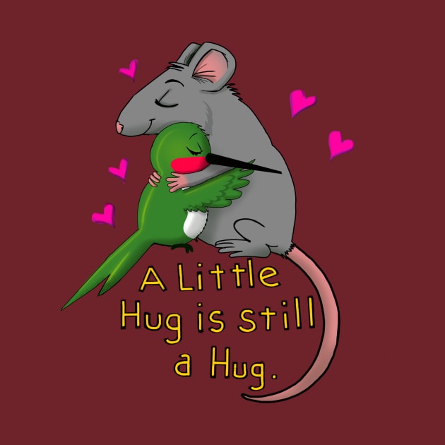 a little hug is still a hug by wolfmanjaq