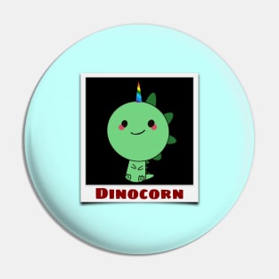 Dinocorn - Cute Dinosaur Pun Pin