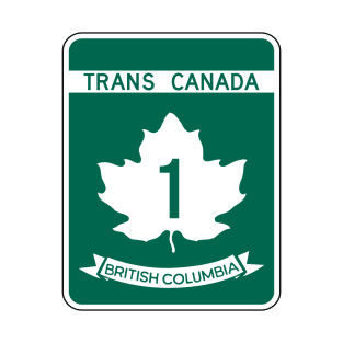 Trans-Canada Highway, British Columbia T-Shirt