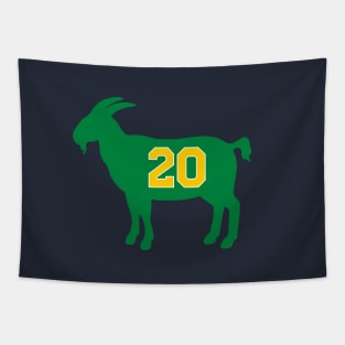 Gary Payton Seattle Goat Qiangy Tapestry