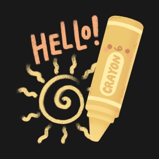 Hello Crayon T-Shirt