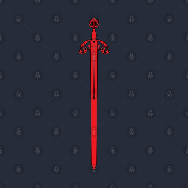 Tizona Sword (red) by PabloDeChenez