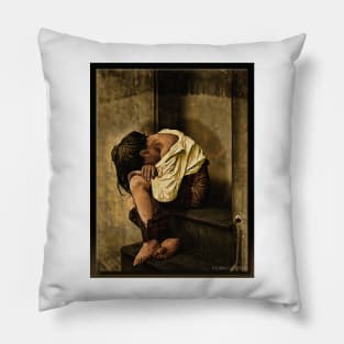 Homeless in Oil Pillow