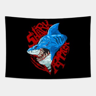 Street Shark Tapestry