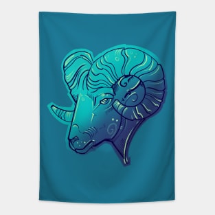 aries ram design Tapestry