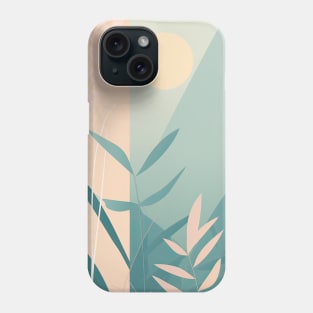 Springtime Garden Abstract Minimalism Phone Case