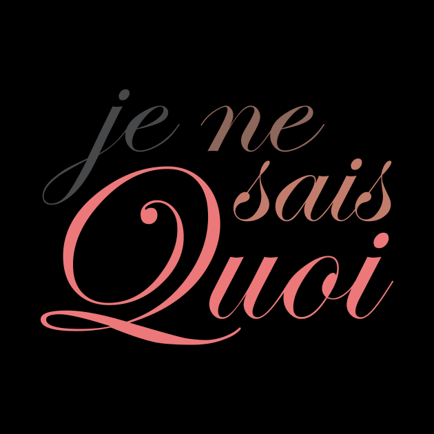 Je Ne Sais Quoi for Darker Colors by Ekliptik