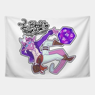 Dungeon and Dragons Bard- Anste Dragvi Design Tapestry