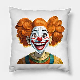 Happy Clown Pillow