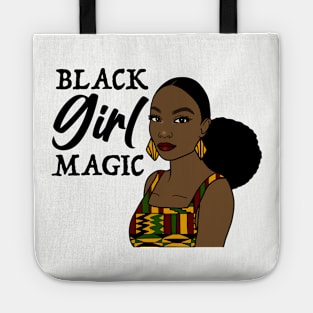 Black Girl Magic Black Queen Melanin Poppin Black History Month Tote