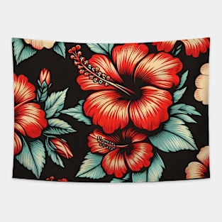 Hibiscus Tapestry