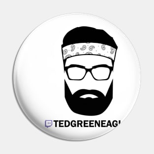 Ted's Face Pin