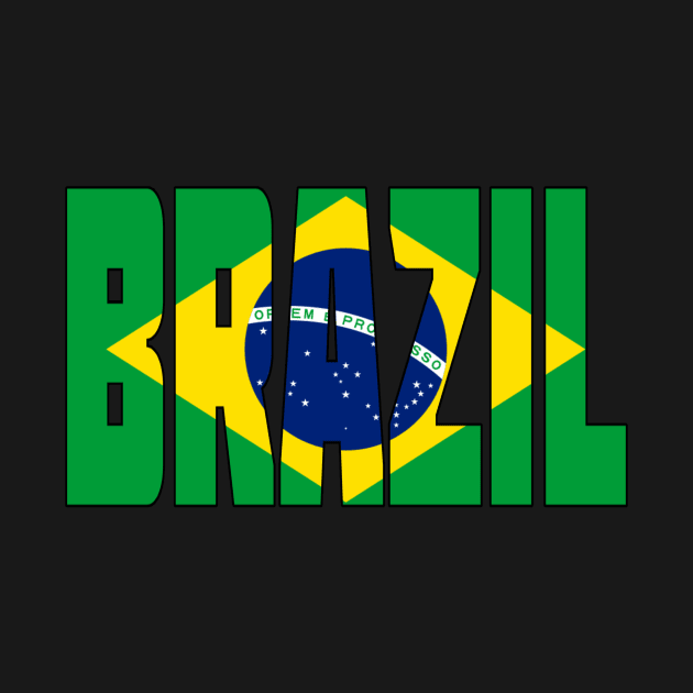 Brazil Flag by Jambo Designs