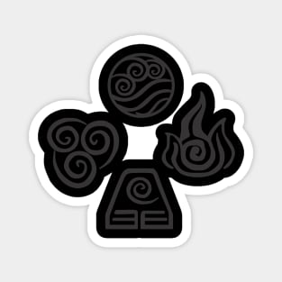 Avatar Four Nations Magnet