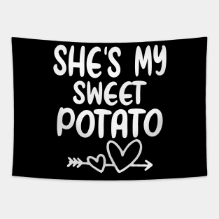 She's My Sweet Potato, I Yam Tapestry