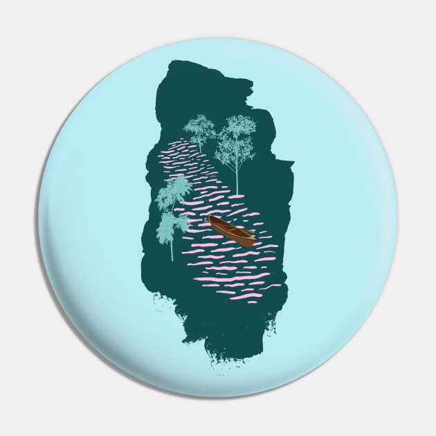 Amazon River Pin by Gaspar Luik