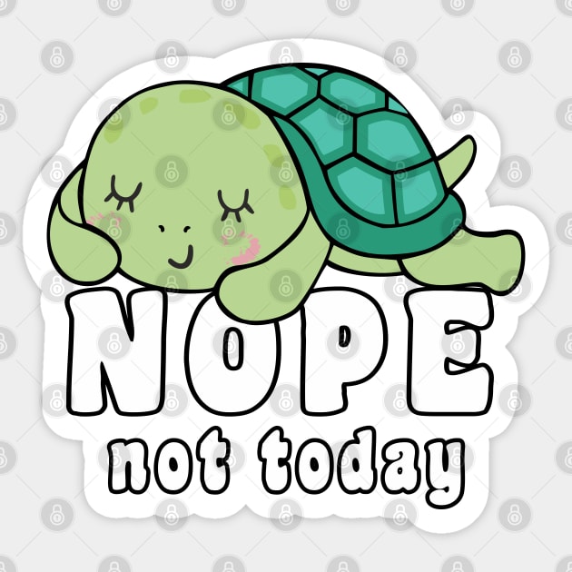 Nope! Turtle Tshirt