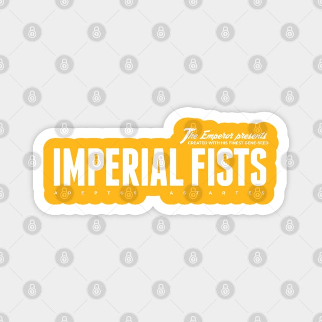 Imperial Fists Magnet by Exterminatus