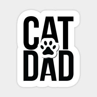 Cat Dad! Magnet