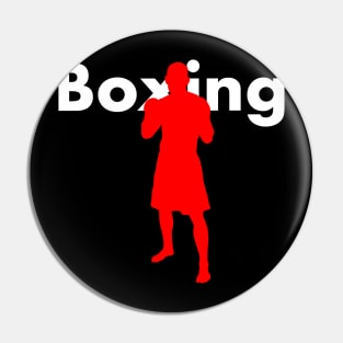 Boxing shirt in retro vintage style - gift for boxing lovers Pin