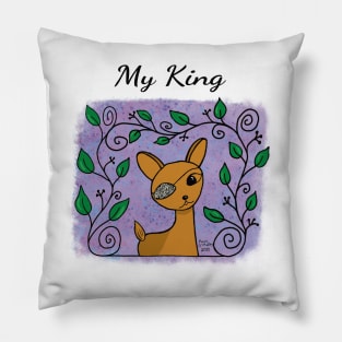 High King Bambi (Margo) Pillow