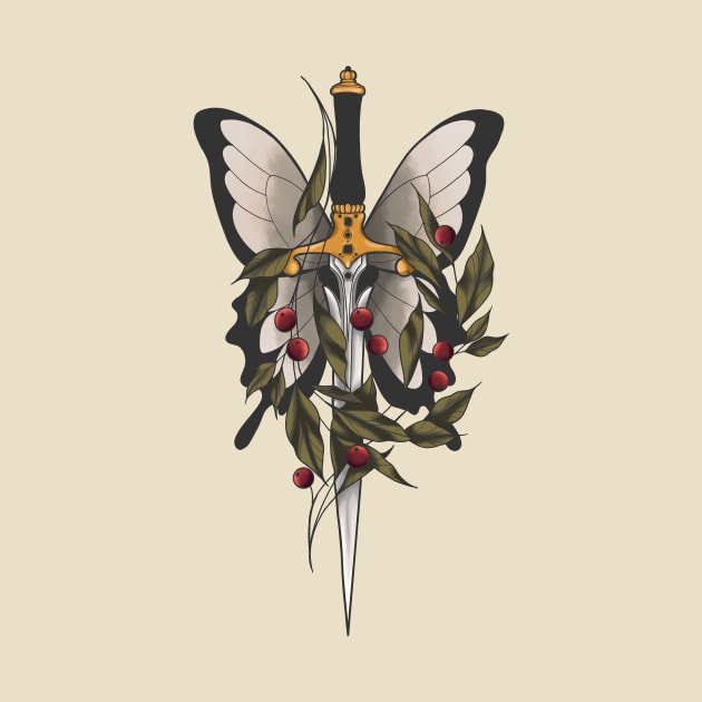 Butterfly Dagger by Gekko and the Samurai 