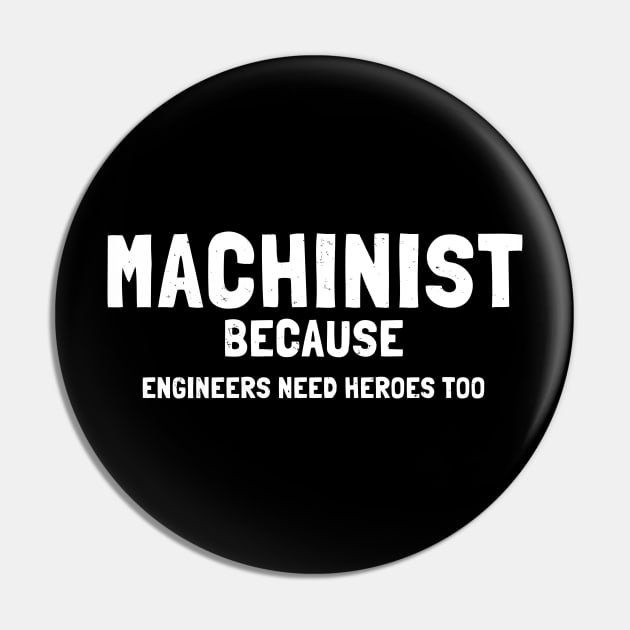 machinist Pin by Circle Project