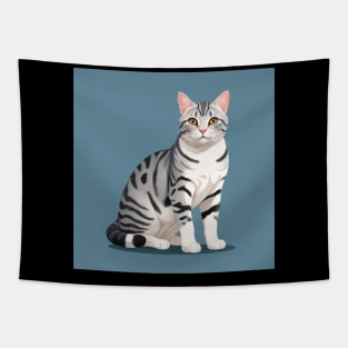 American Shorthair Cat Tapestry