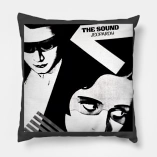 The Sound Jeopardy 1980 Post punk throwback Pillow