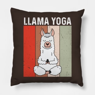 llama yoga Pillow