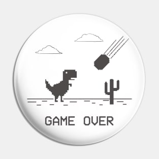 Game Over Pin