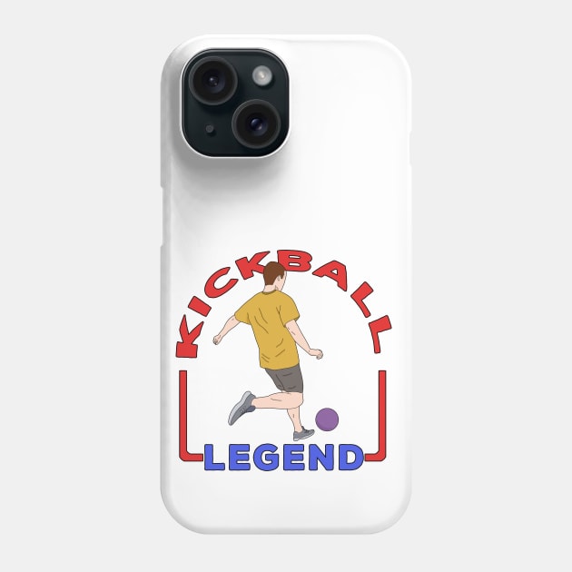 Kickball Legend Phone Case by DiegoCarvalho