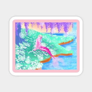 Spring Mermaid Magnet